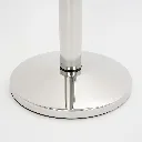 poteau-guidage-acier-poli-detail-base-conique-antiderapant-telnaline.webp