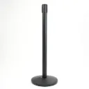 Poteau de guidage sans sangle – Noir mat – Base conique