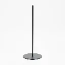 Poteau de guidage à cordon 90 cm – Noir mat – Base plate