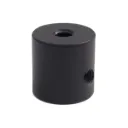 Attache murale pour cordon élastique Ø 5 mm – Noir mat